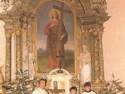 Oltar crkve Svete Jelene 1988.